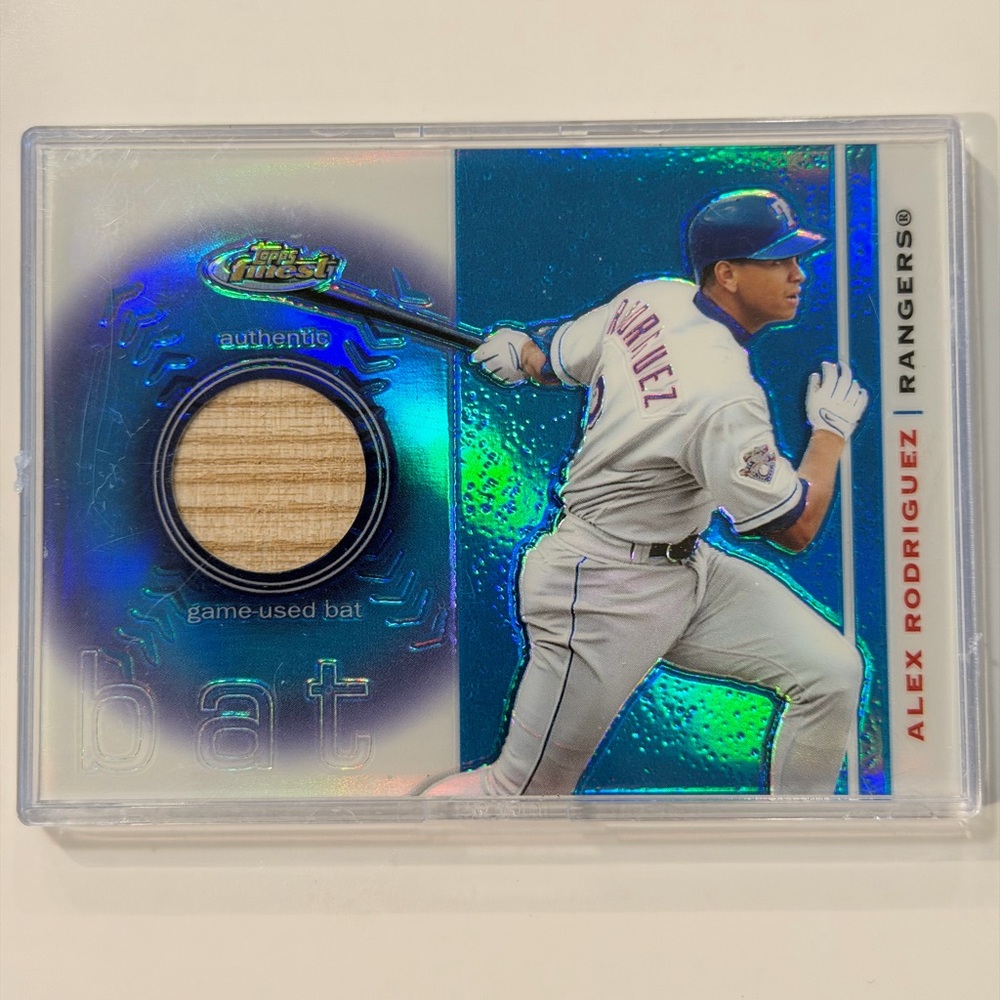 Alex Rodriguez (Game-used bat) baseball card